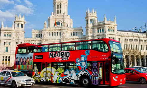 الحافلات في اسبانيا