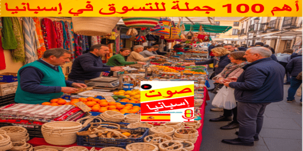 أهم 100 جملة للتسوق في إسبانيا