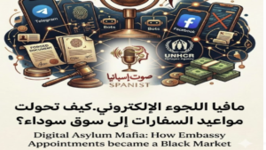 تحقيق صوت اسبانيا حول مافيا اللجوء الإلكتروني وسوق المواعيد السوداء